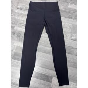 Lululemon Black High Rise Leggings Womens Size 8 Athletic Yoga Pants Workout